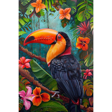 Acrylic Toucan Canvas